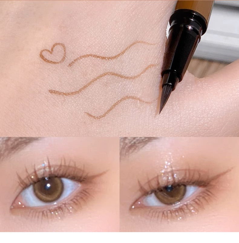 XiXi Pretty Eyes Waterproof Eyeliner (103 # Light Brown)