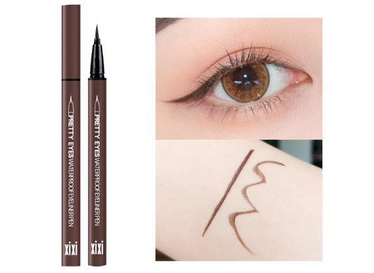 XiXi Pretty Eyes Waterproof Eyeliner (104 # Brown)