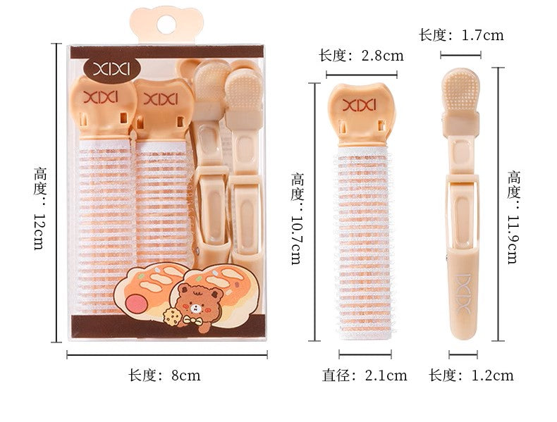 Volumizing Hair Rollers (4 pcs set)