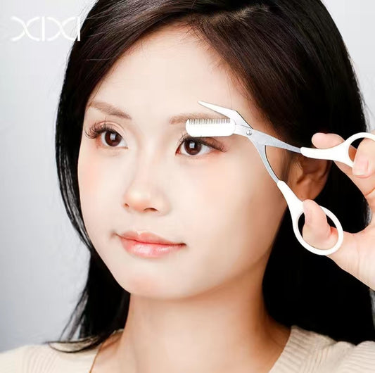 Eyebrow Trimmer Set (White)