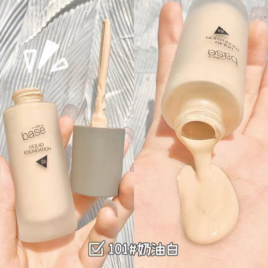 Silky Liquid Foundation (101 # Ivory / Cream White)