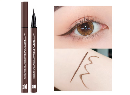 XiXi Pretty Eyes Waterproof Eyeliner (105 # Dark Brown)