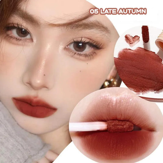 Matte Lip Mud and Blush (05# Brown-Orange)