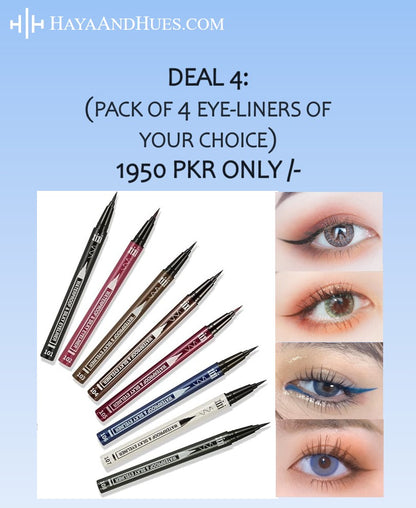 Value Deal 4 (4 Eyeliner Pens)