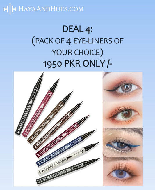 Value Deal 4 (4 Eyeliner Pens)