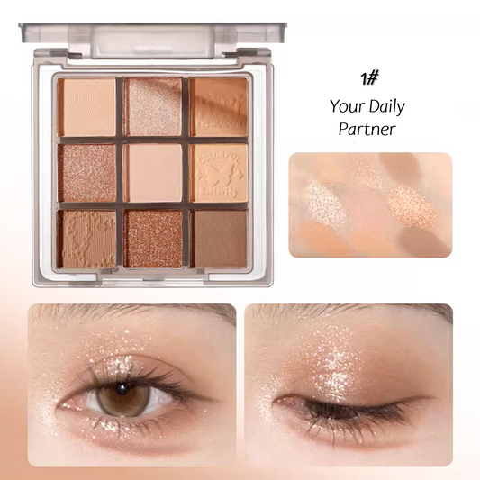 9 Color Eyeshadow palette (#1)