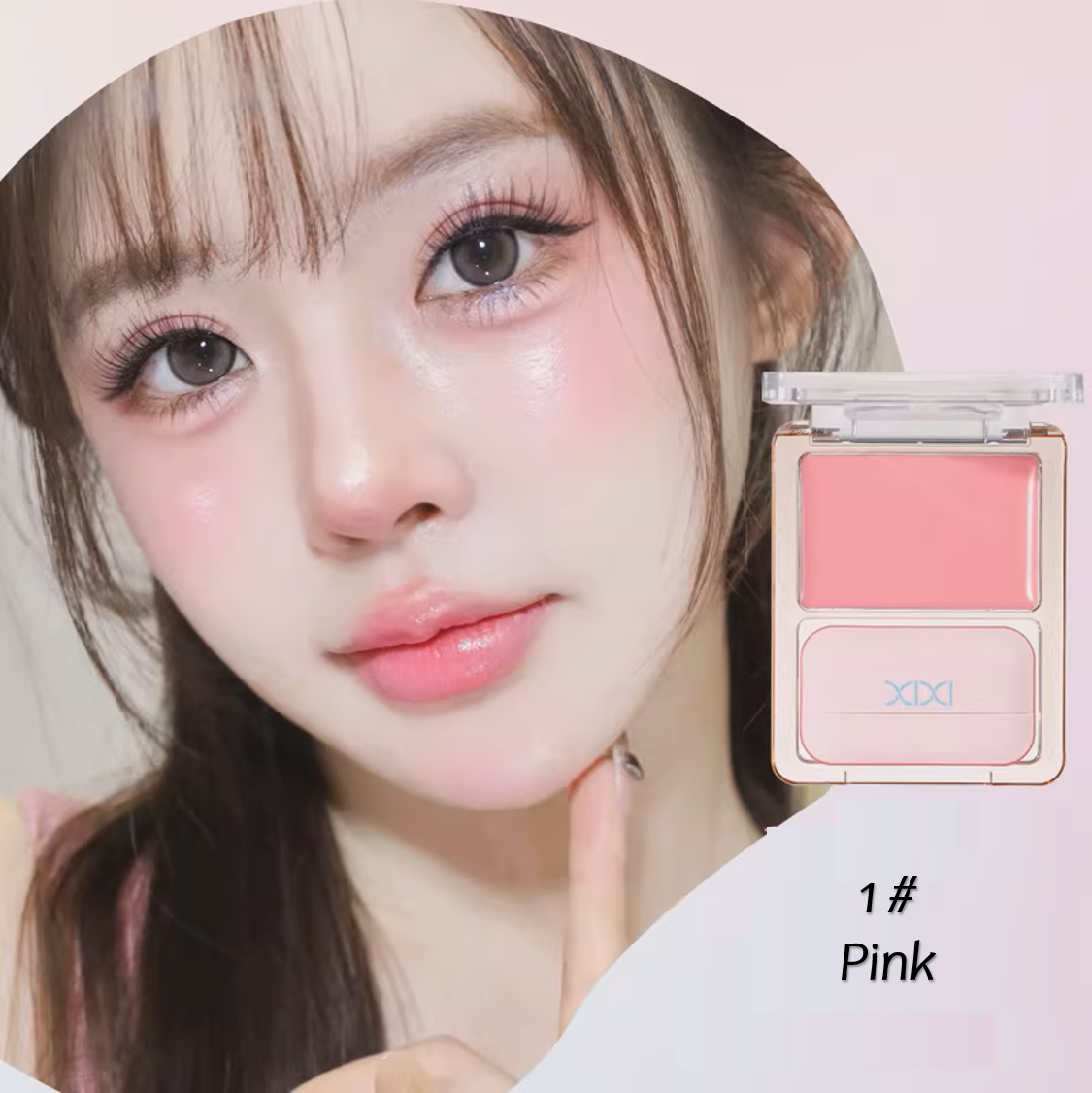 Subtly luminous Blush (01# Pink)