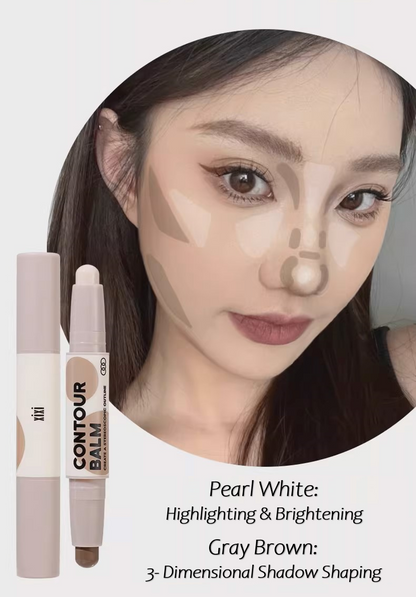 Contour Balm (Pearl White + Gray Brown)