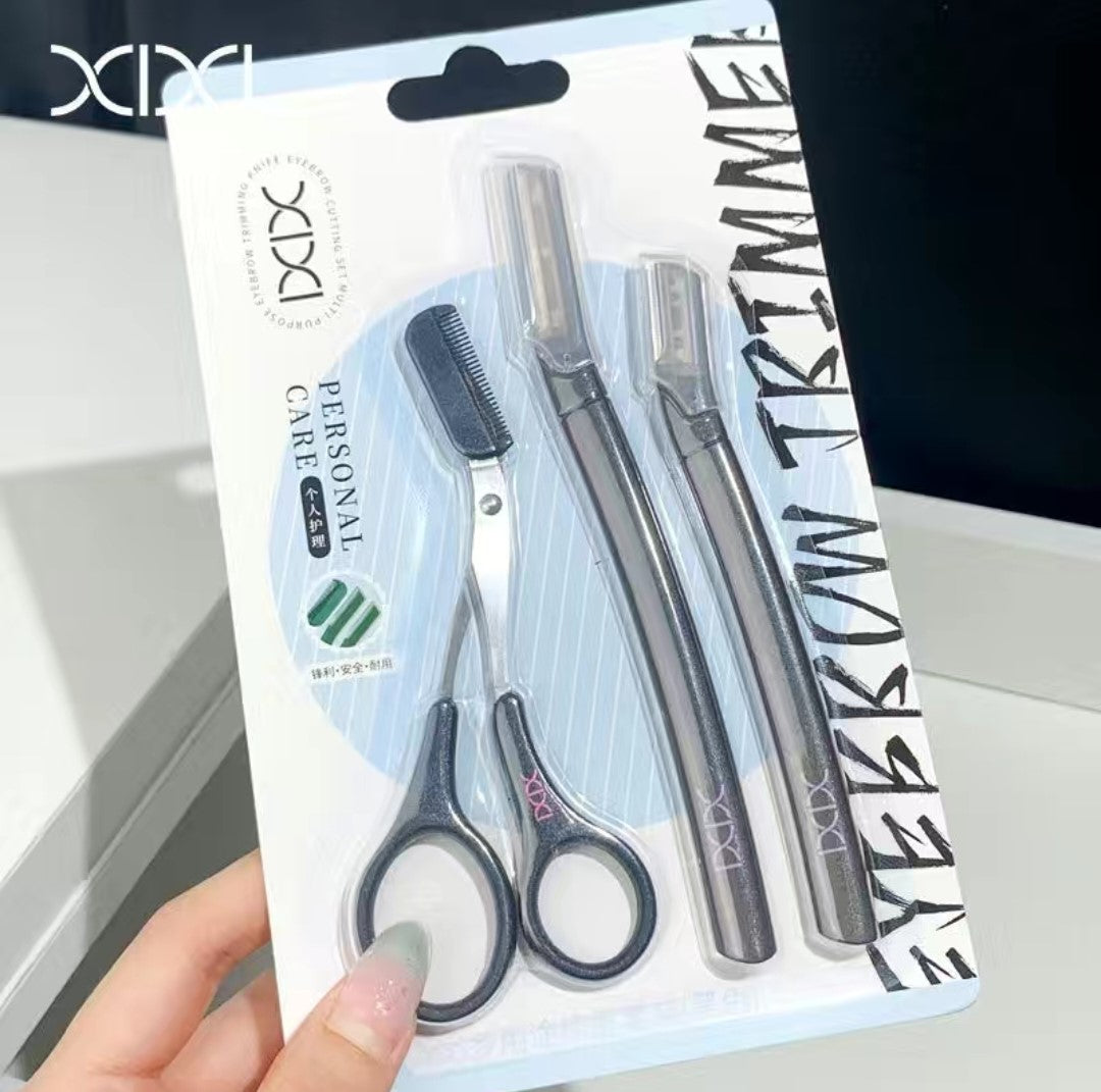 Eyebrow trimmer set (Black)