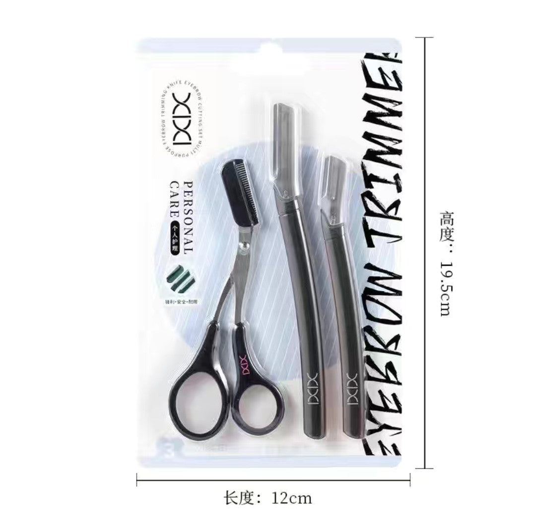 Eyebrow Trimmer Set (White)