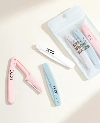 Foldable Eyebrow Razor set