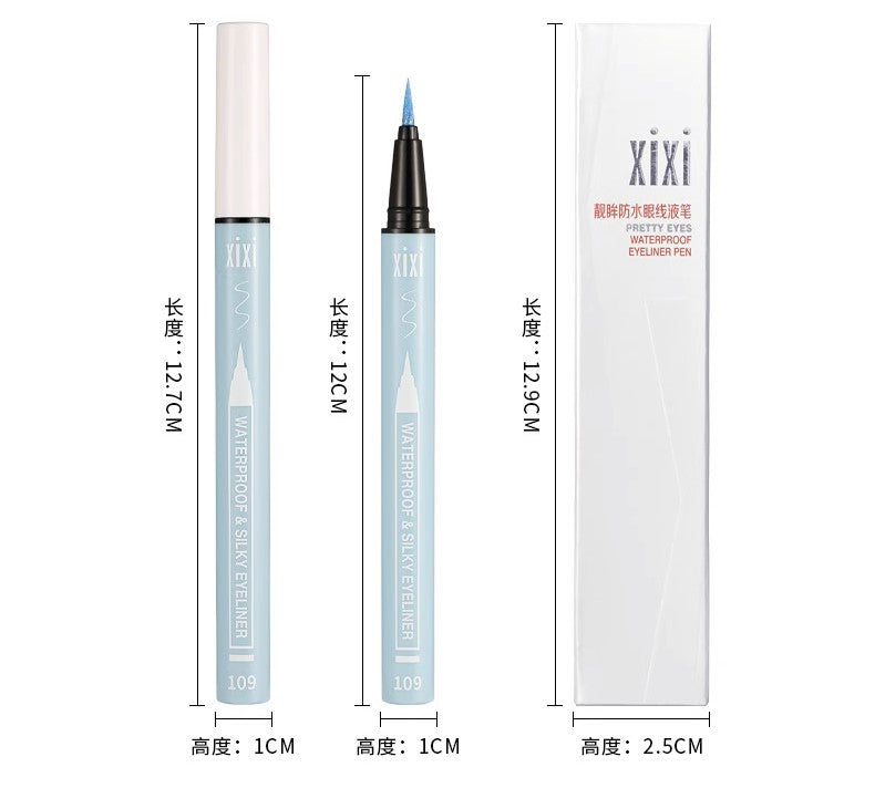 XiXi Pretty Eyes Waterproof Eyeliner (107 # Gray)
